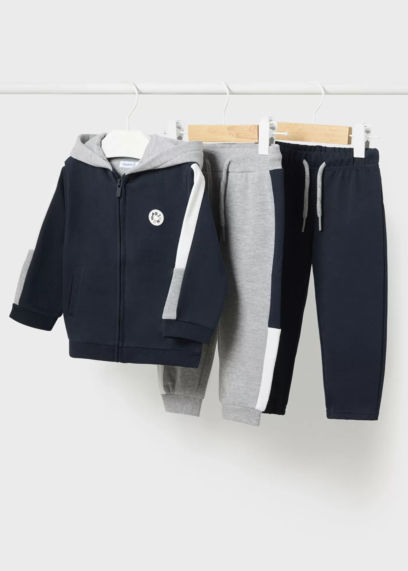 Mayoral Baby 3 Piece Tracksuit Set Navyblue Cheap