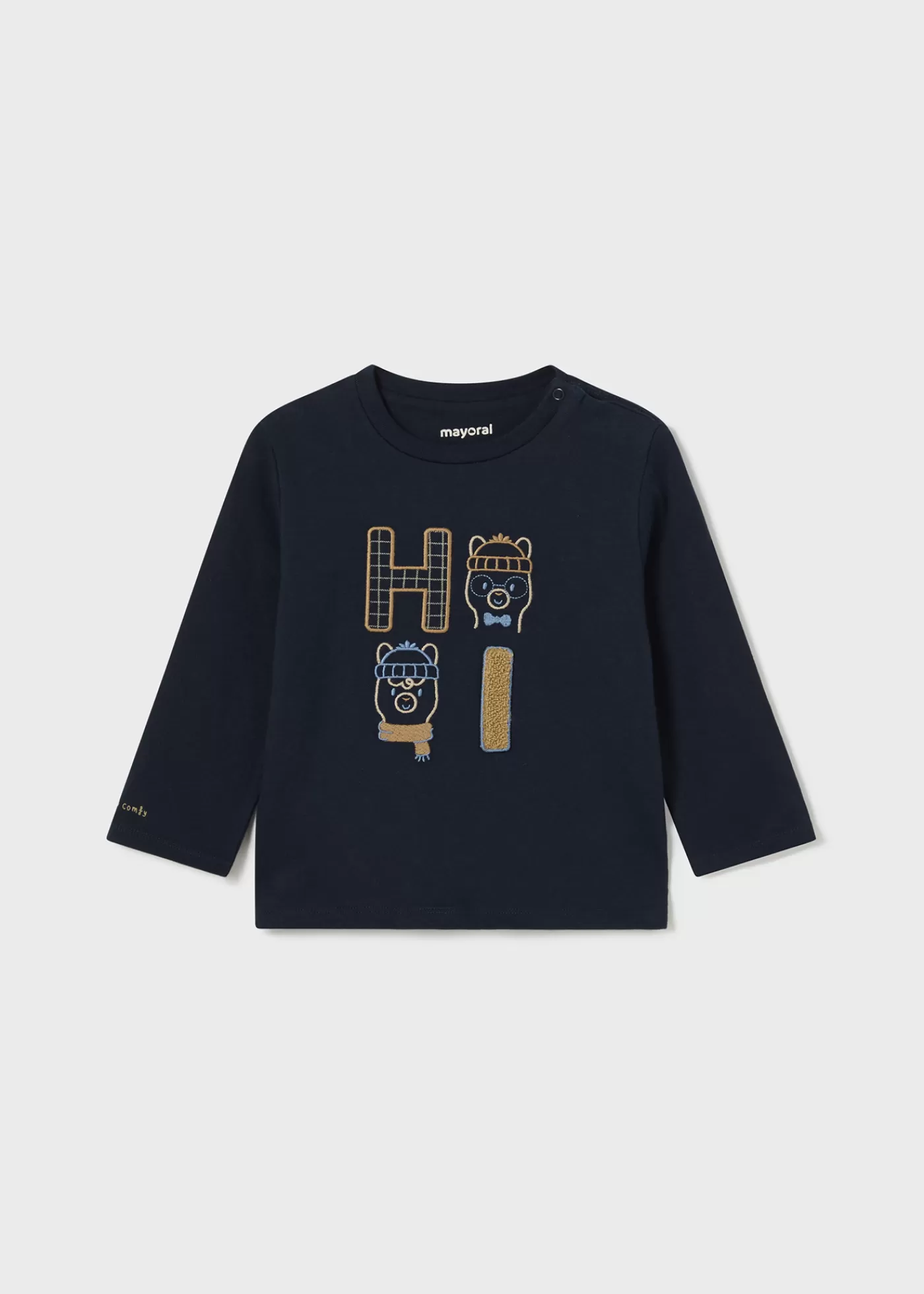 Mayoral Baby Alpaca T-Shirt Navyblue Hot