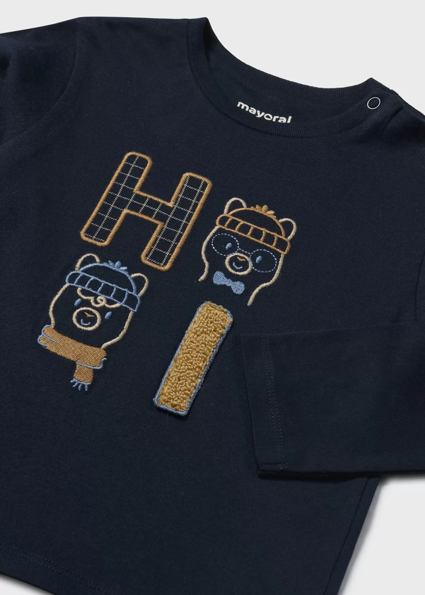 Mayoral Baby Alpaca T-Shirt Navyblue Hot