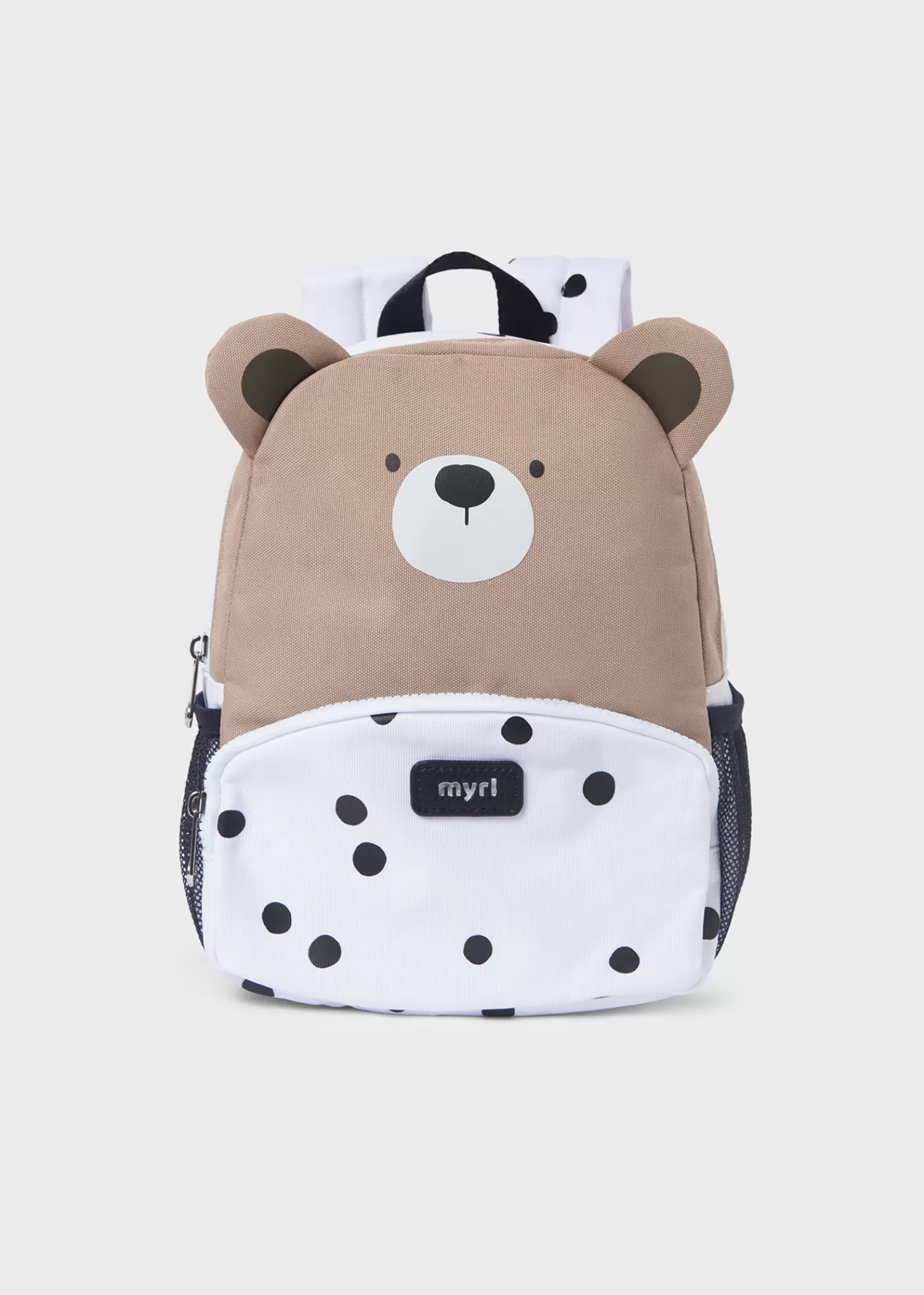 Mayoral Baby Backpack Offwhite Cheap