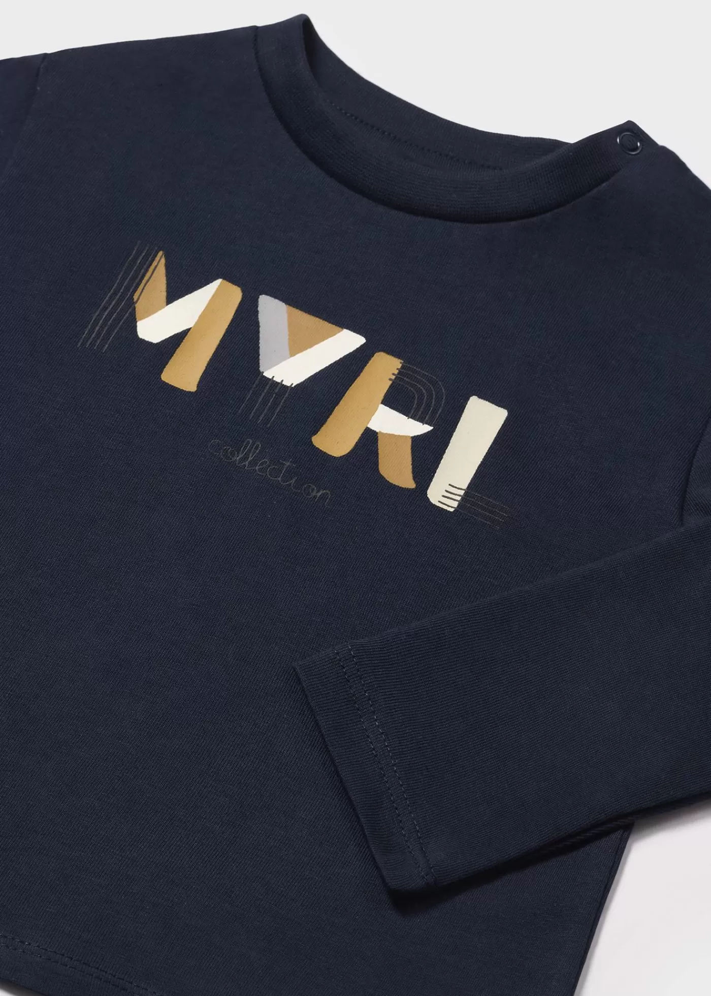 Mayoral Baby Basic Letters T-Shirt Navyblue Online