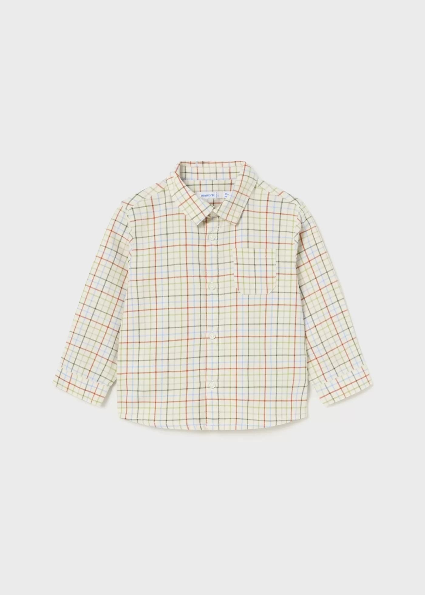 Mayoral Baby Check Shirt Forest Clearance