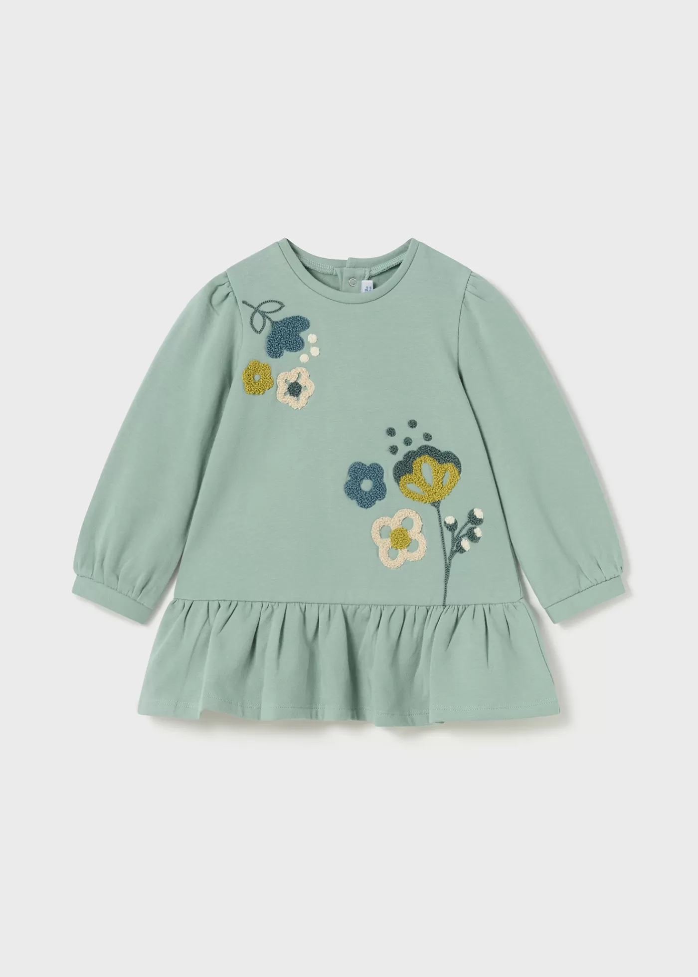 Mayoral Baby Embroidered Floral Dress Esmerald Sale