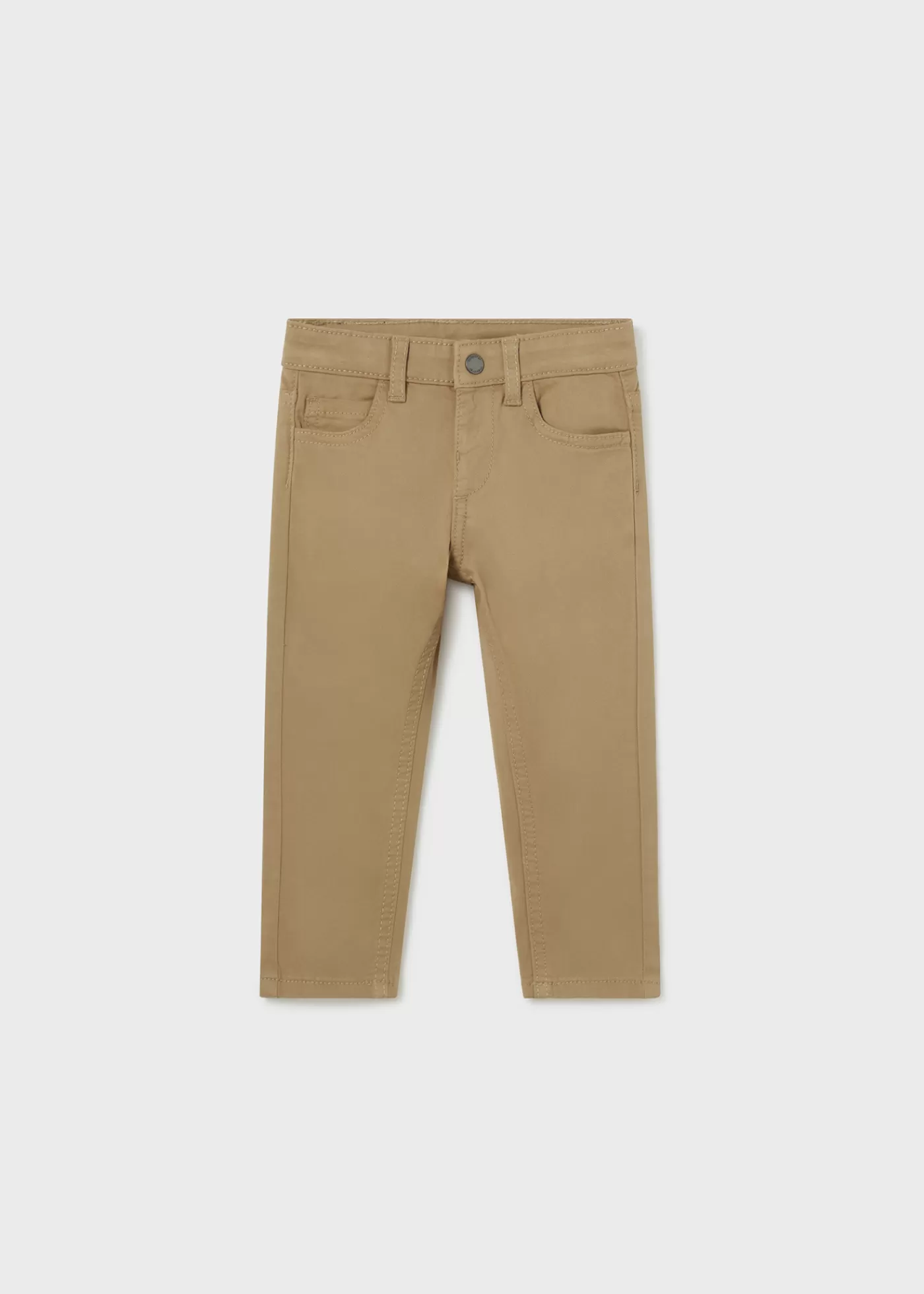 Mayoral Baby Fitted Pants Toffee Cheap