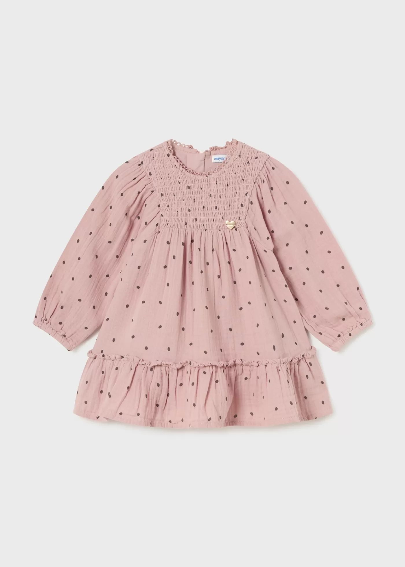 Mayoral Baby Fleck Dress Blush Store