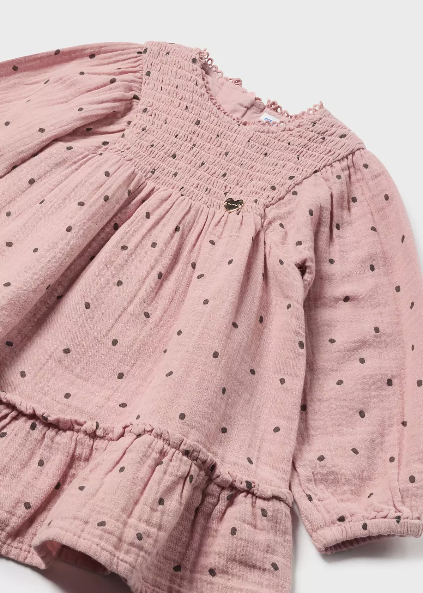 Mayoral Baby Fleck Dress Blush Store