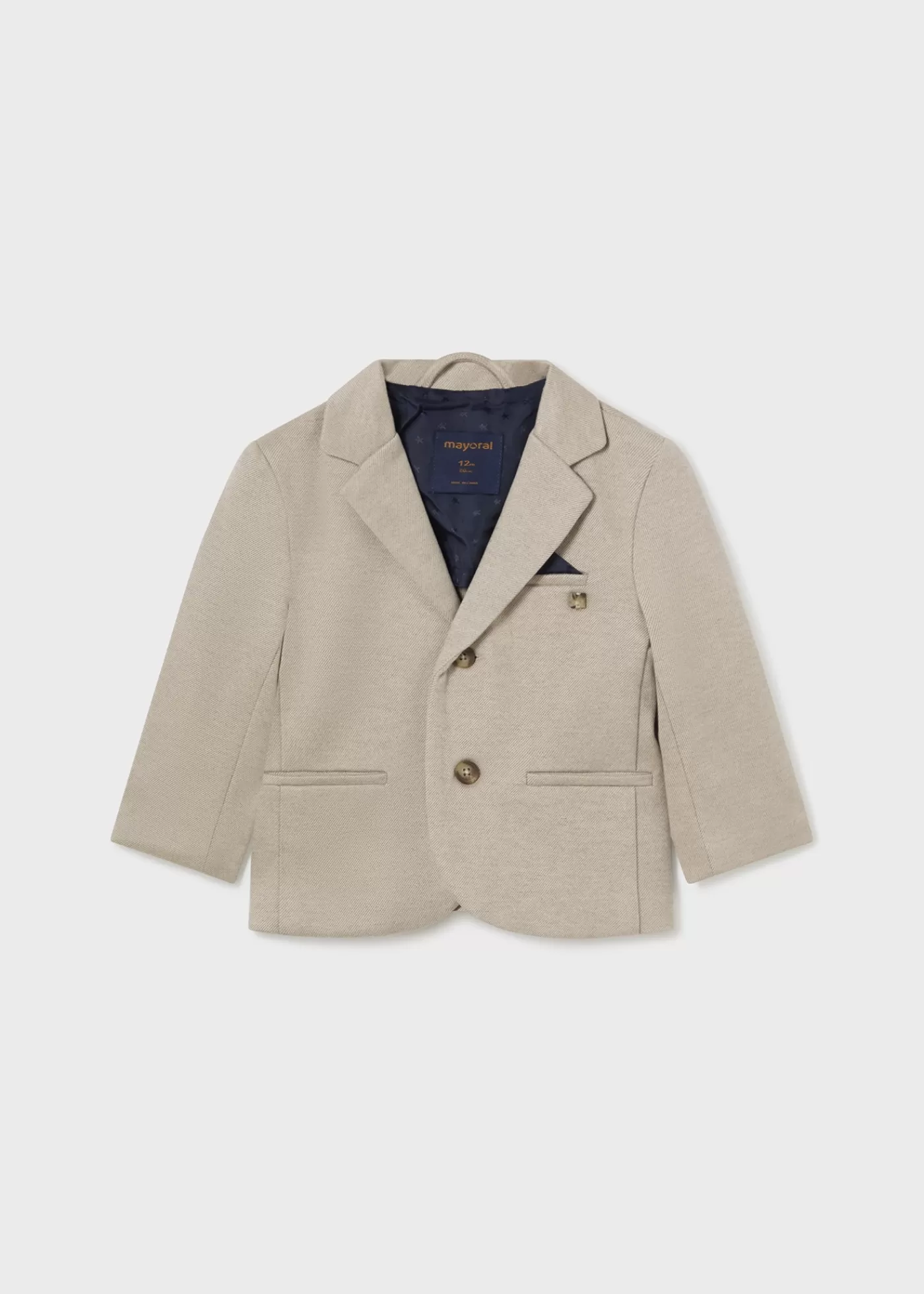 Mayoral Baby Formal Blazer Beige Discount