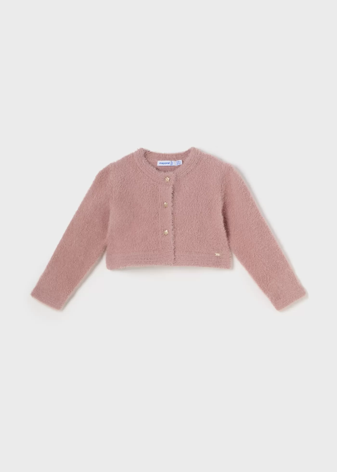Mayoral Baby Fur Knit Cardigan Makeup Best Sale
