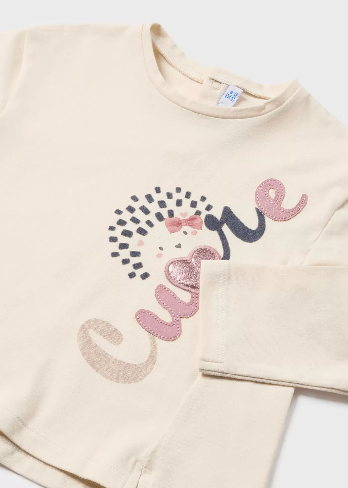 Mayoral Baby Graphic T-Shirt Chickpea Clearance
