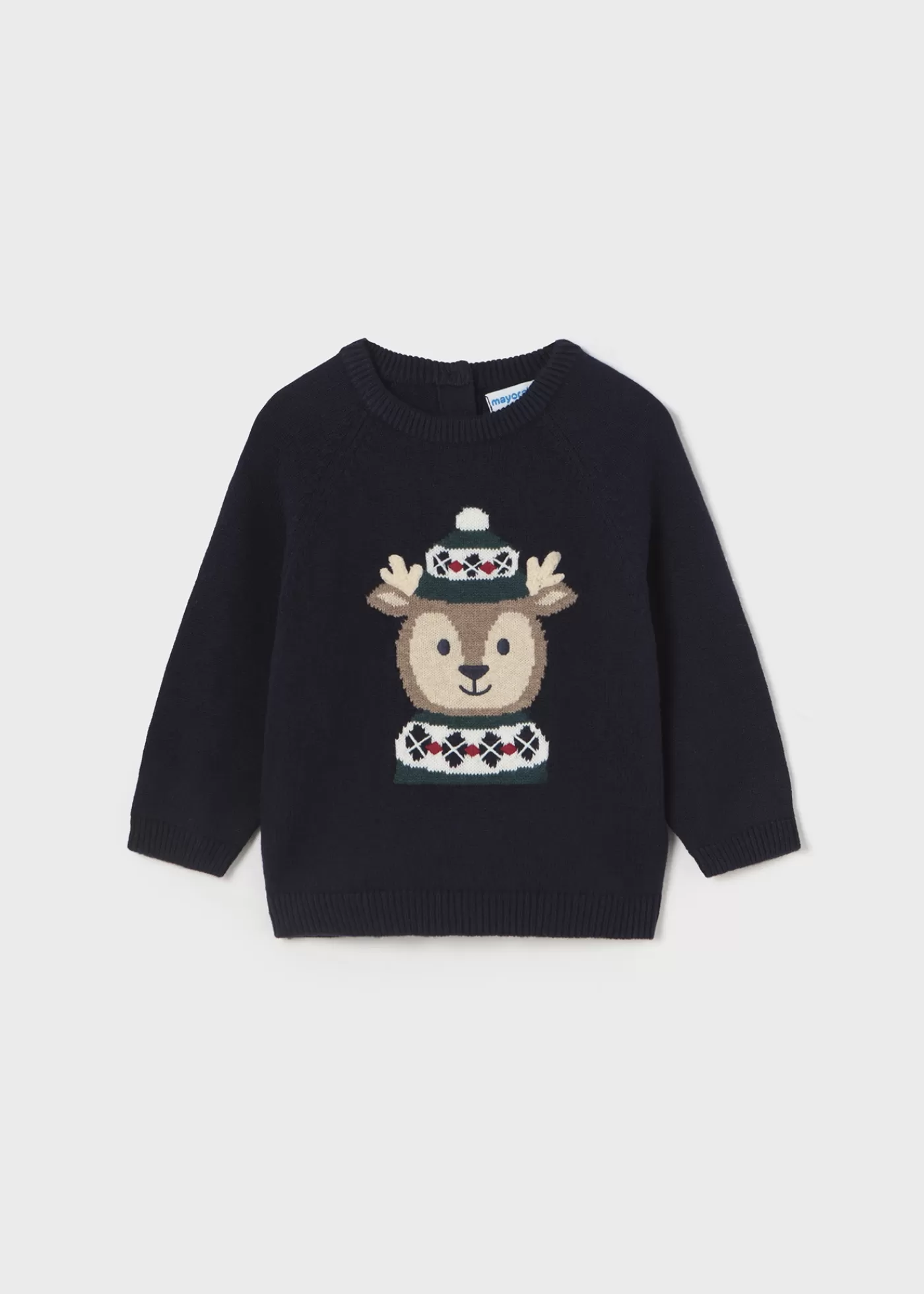 Mayoral Baby Intarsia Motif Sweater Navyblue Online