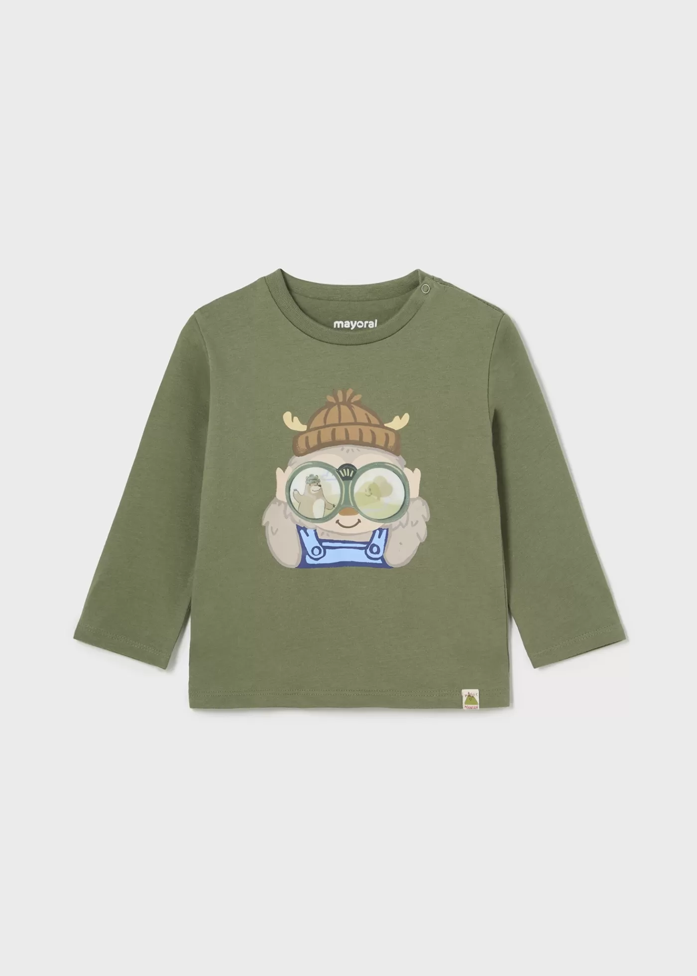 Mayoral Baby Interactive Print T-Shirt Forest Shop