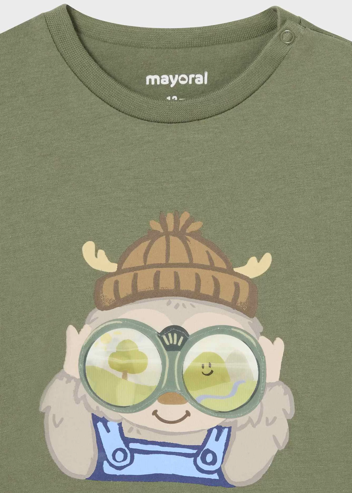Mayoral Baby Interactive Print T-Shirt Forest Shop