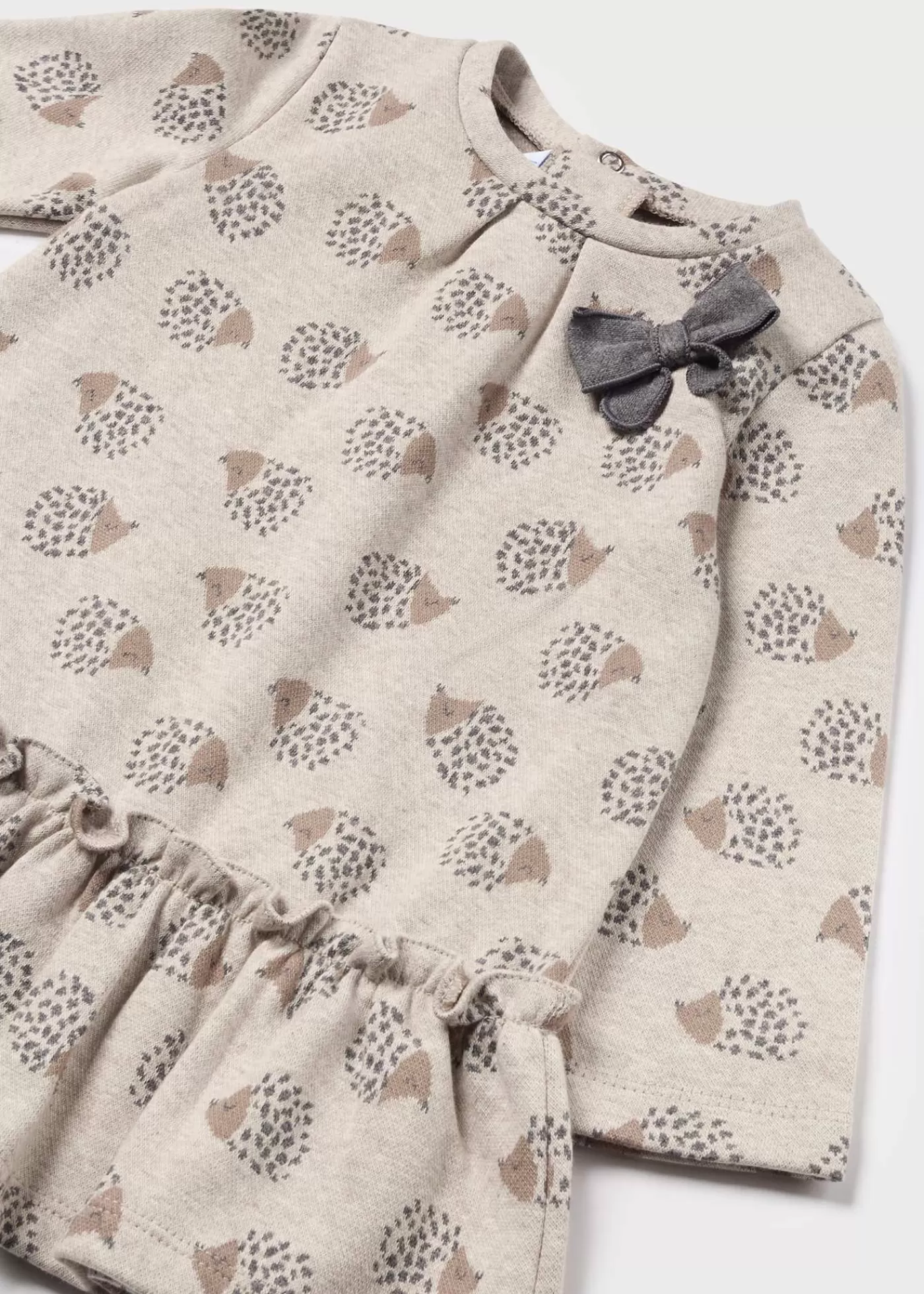 Mayoral Baby Jacquard Dress Biscuitvigoré Online