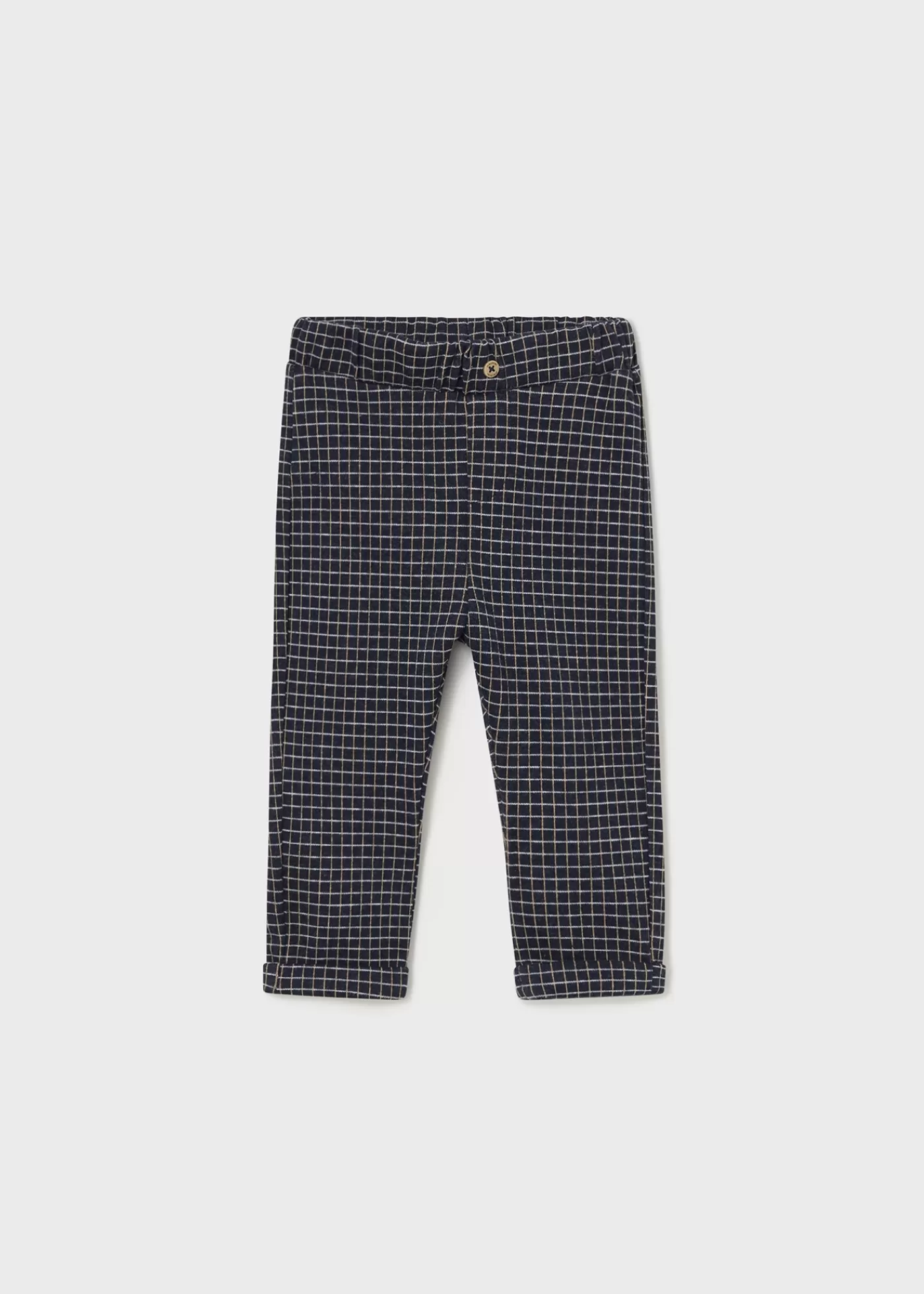 Mayoral Baby Jacquard Pants Navyblue Sale