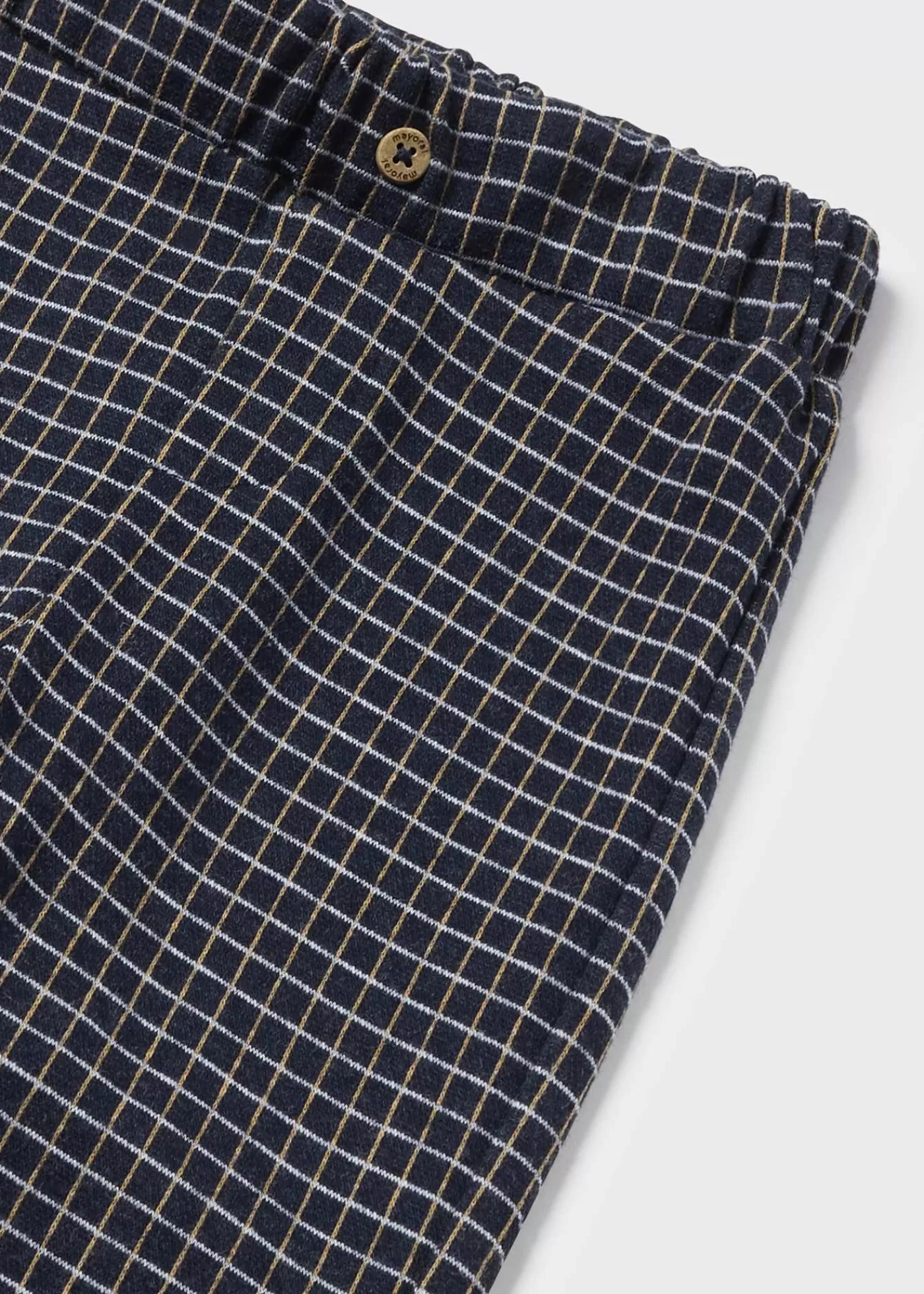 Mayoral Baby Jacquard Pants Navyblue Sale