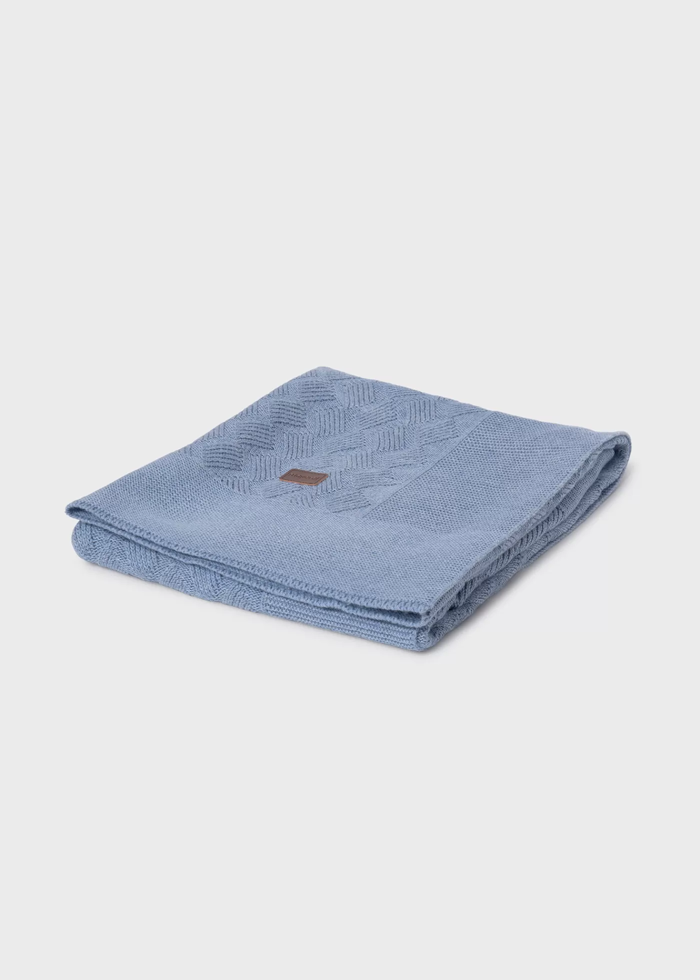 Mayoral Baby Knit Blanket Ceruleanheather Outlet