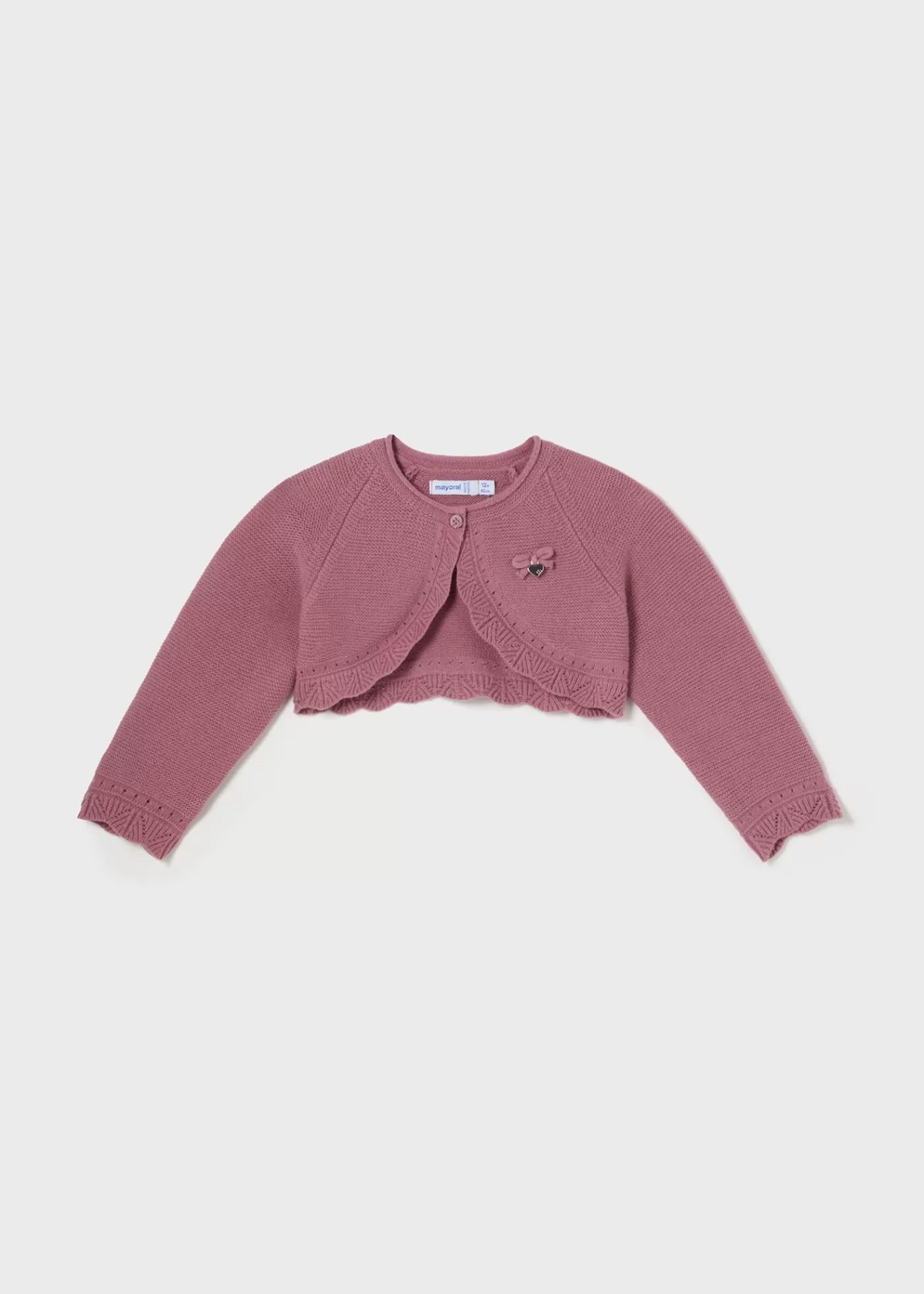 Mayoral Baby Knit Cardigan Blush Cheap