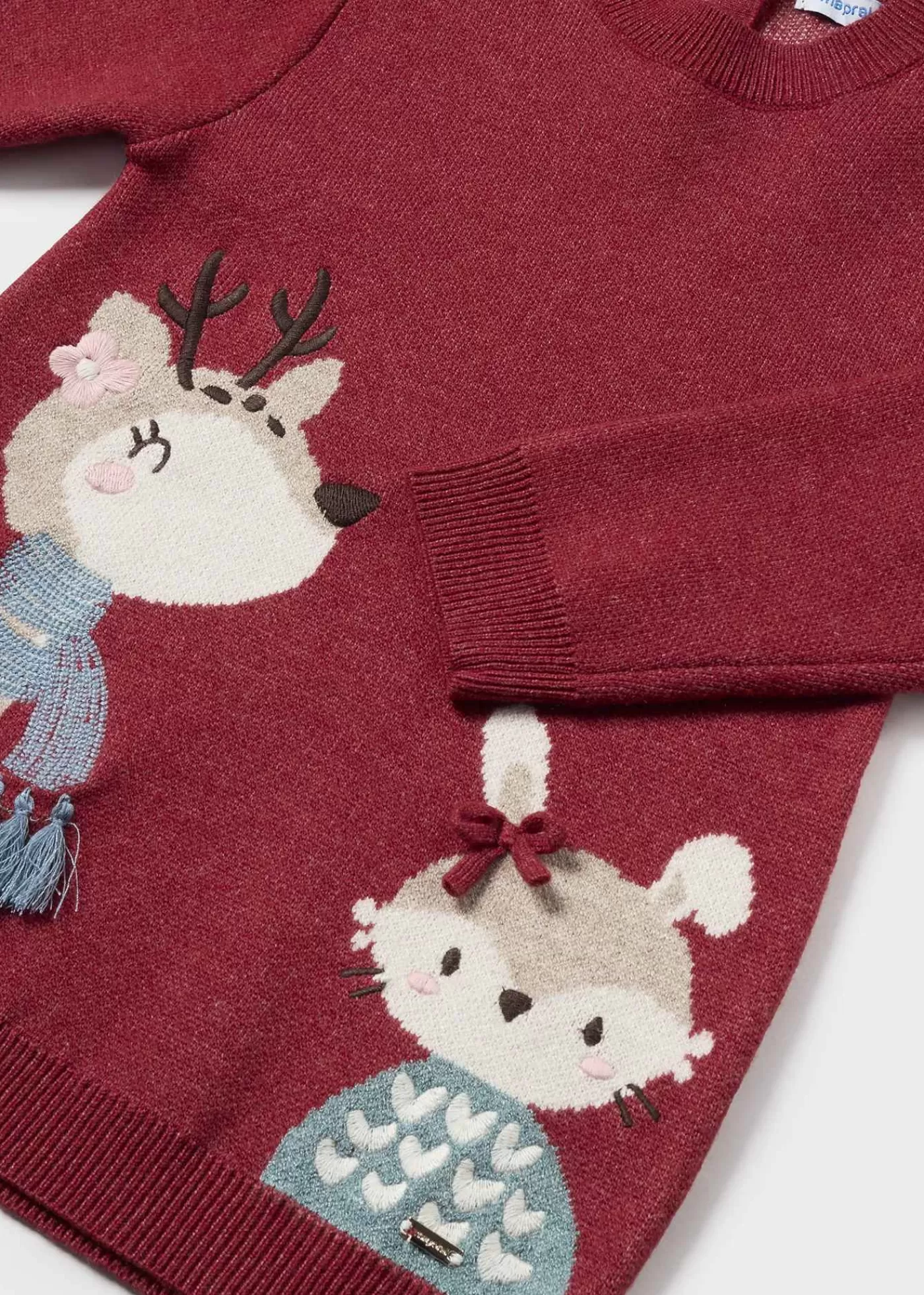 Mayoral Baby Knit Sweater Dress Tomatoheather Best Sale