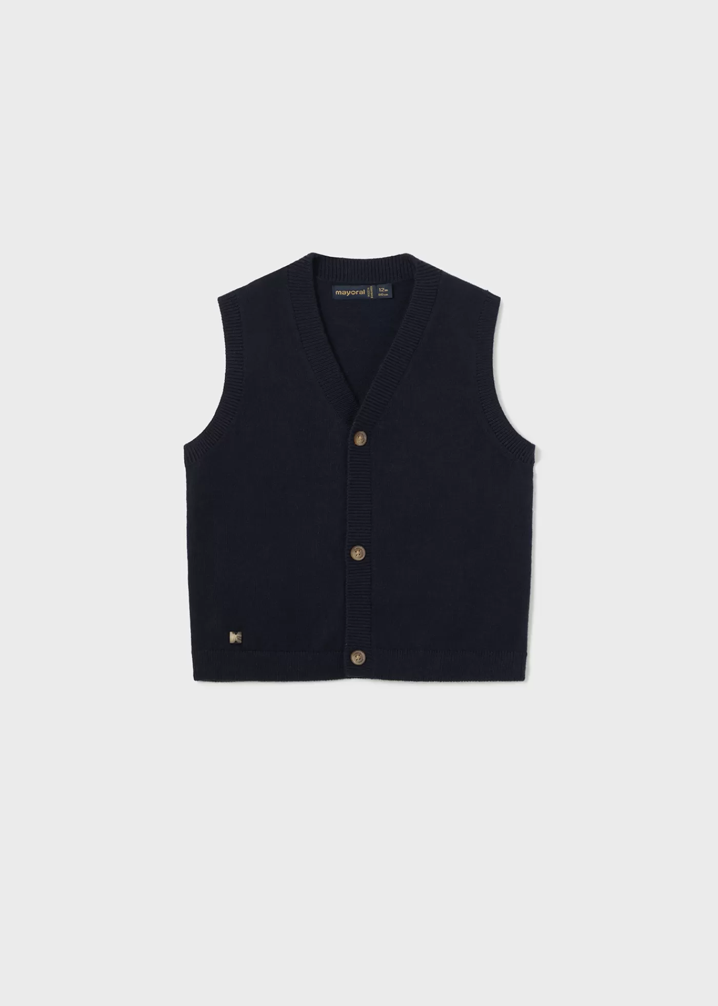 Mayoral Baby Knit Vest Navyblue Cheap