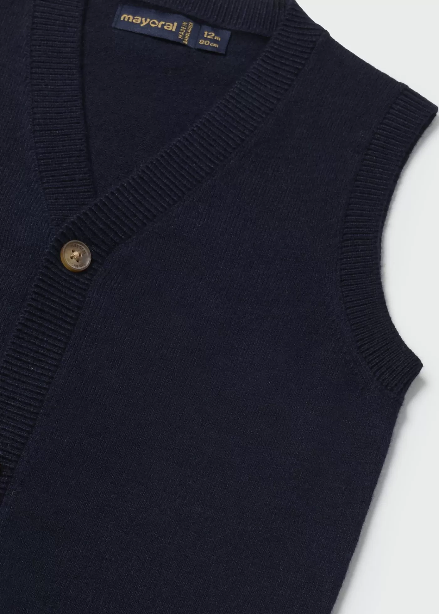 Mayoral Baby Knit Vest Navyblue Cheap