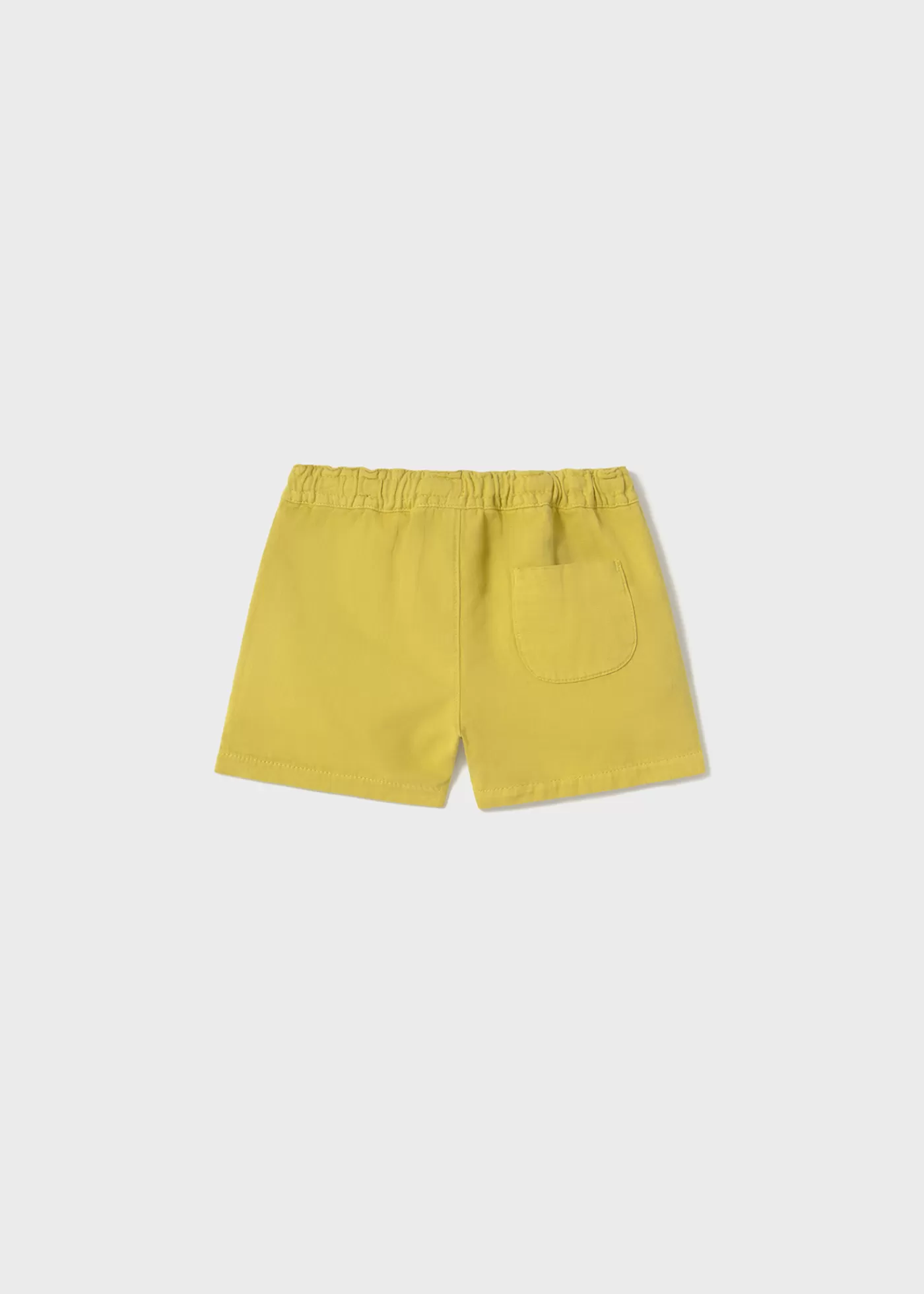 Mayoral Baby Loose-Fit Linen Shorts Gold Cheap