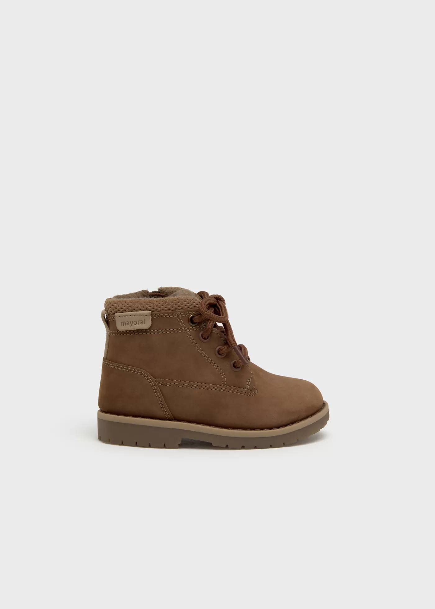Mayoral Baby Nubuck Mountain Boots Camel Fashion