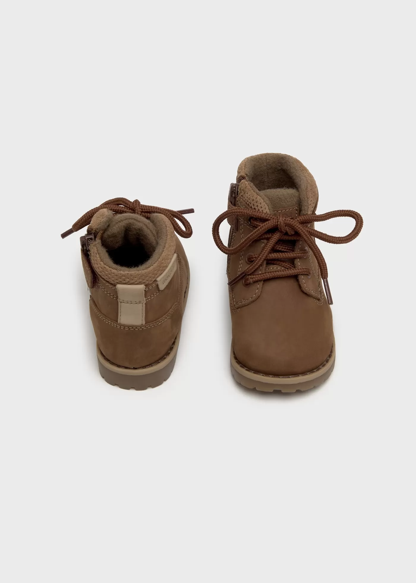 Mayoral Baby Nubuck Mountain Boots Camel Fashion