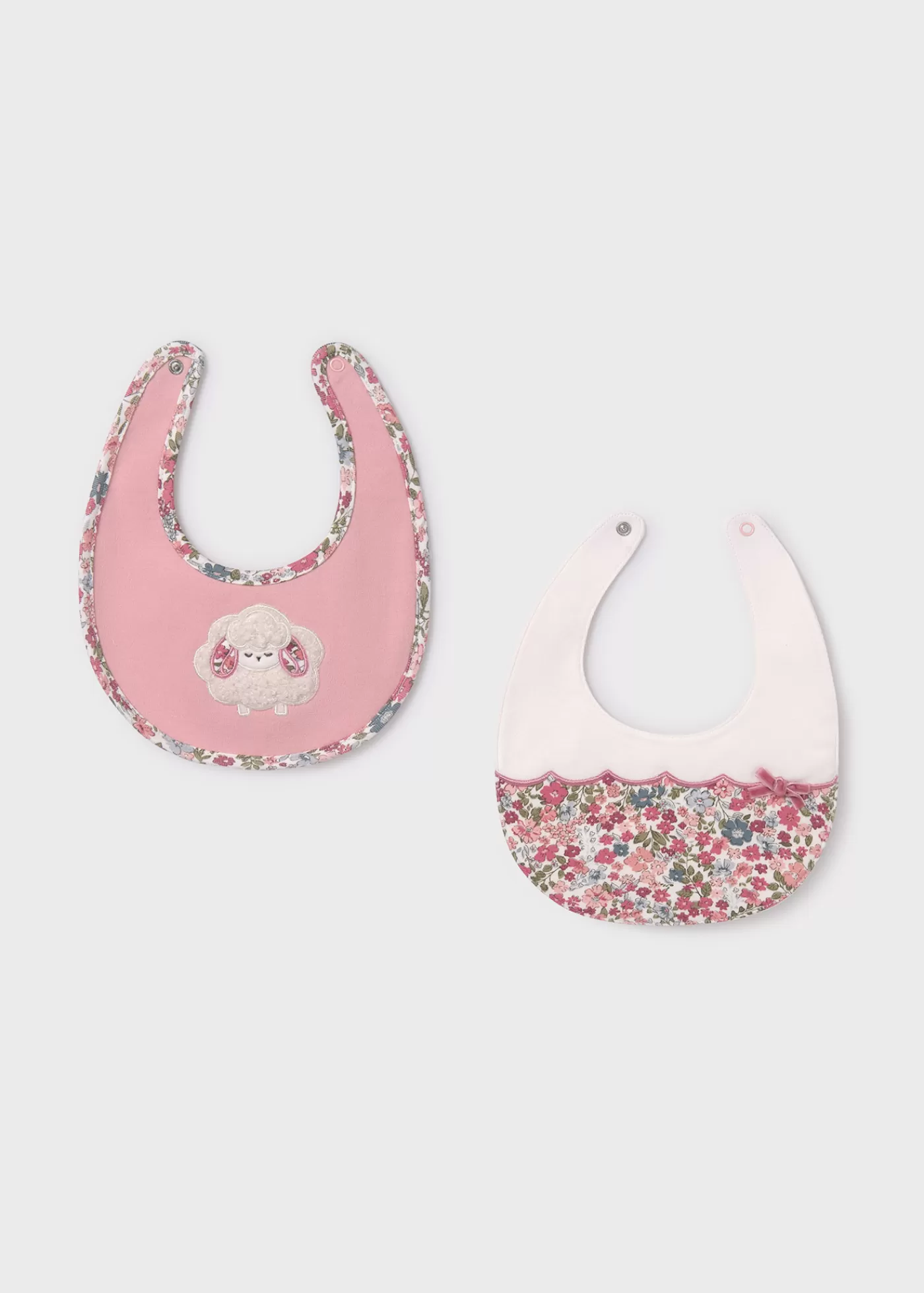 Mayoral Baby 2-Pack Bibs Babypink Discount