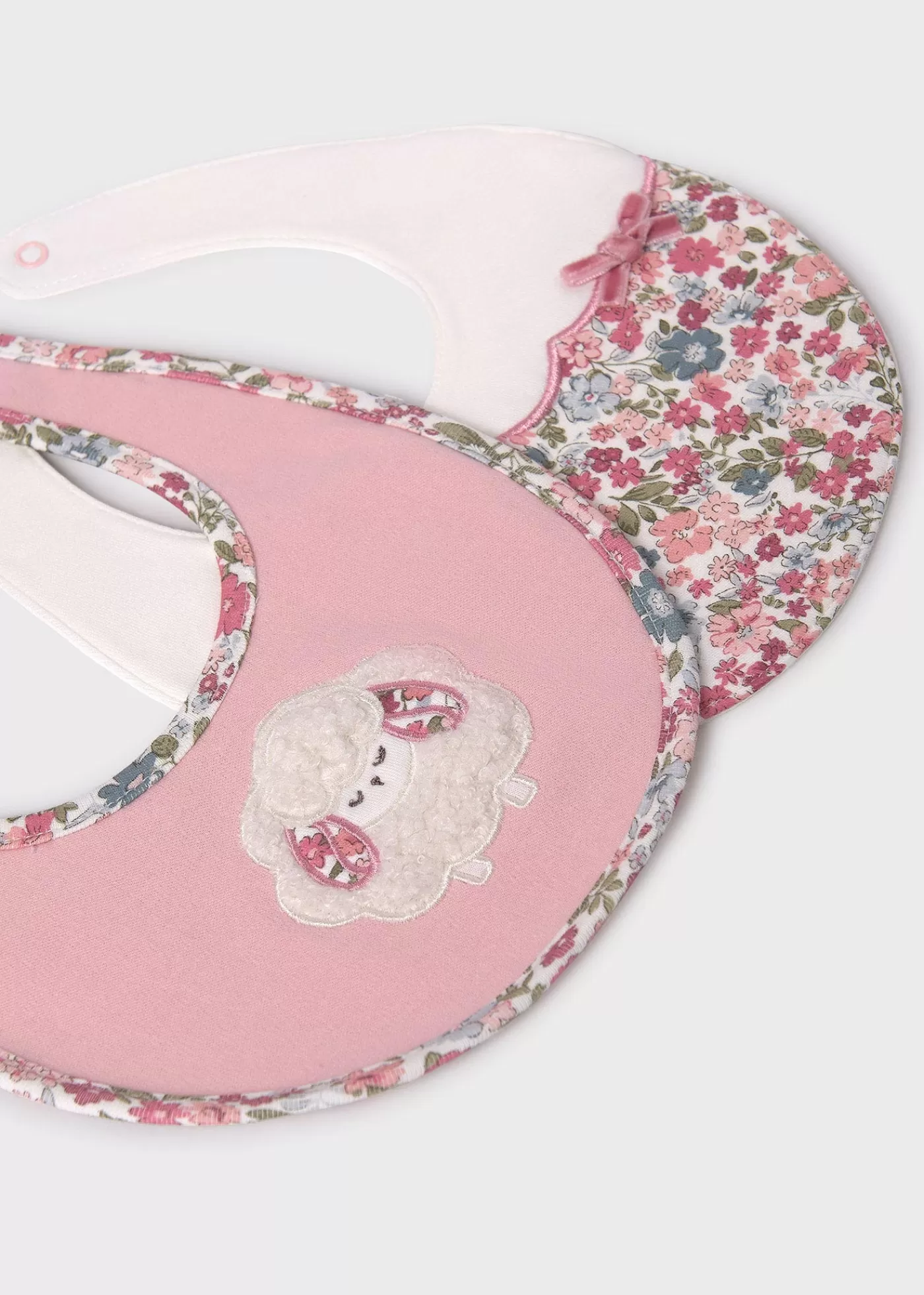 Mayoral Baby 2-Pack Bibs Babypink Discount