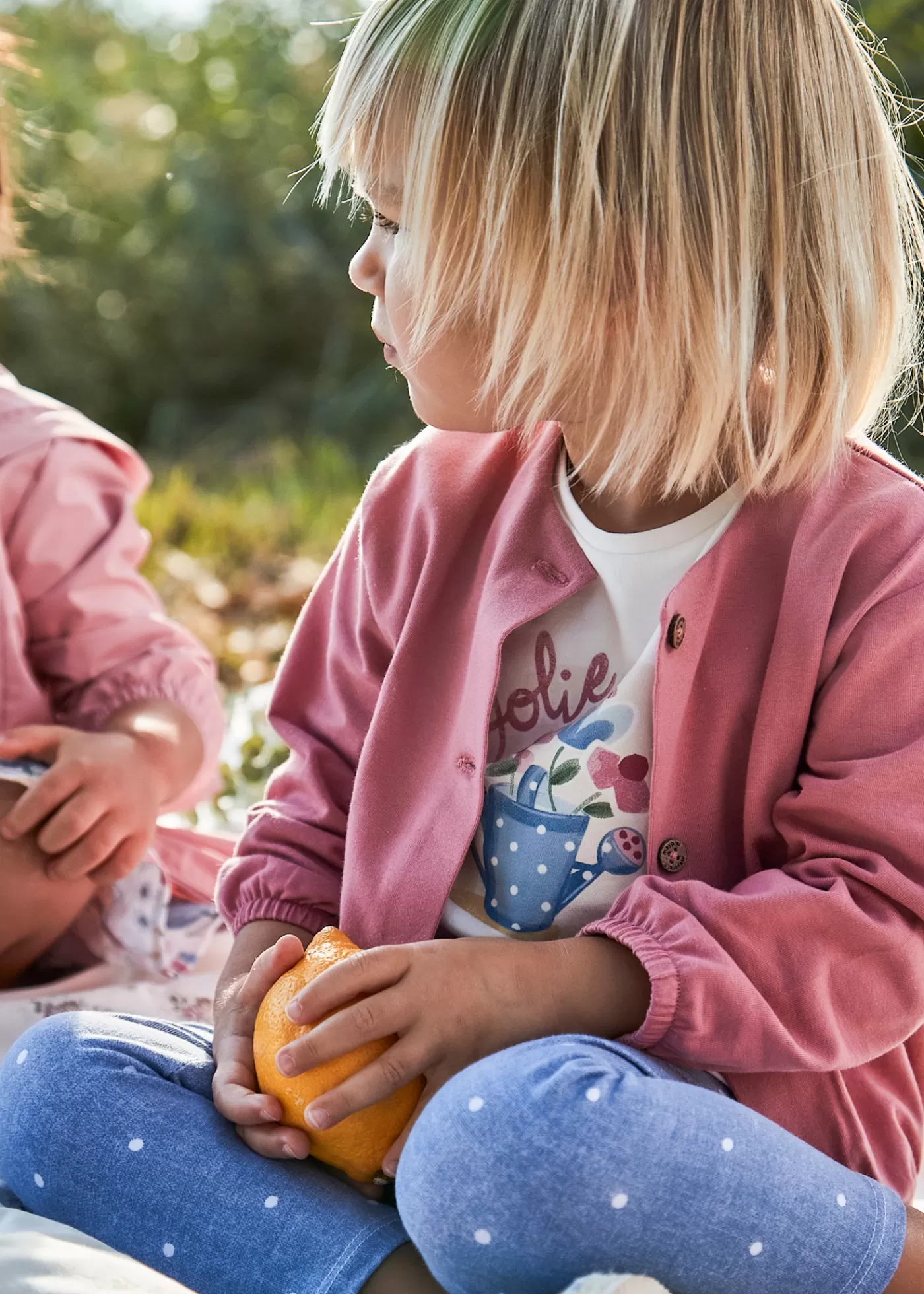 Mayoral Baby 3-Piece Set with Jacket Blush Flash Sale