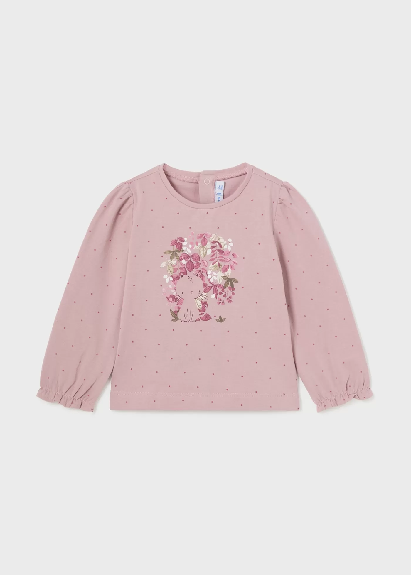 Mayoral Baby Polka Dot Print T-Shirt Petal Shop
