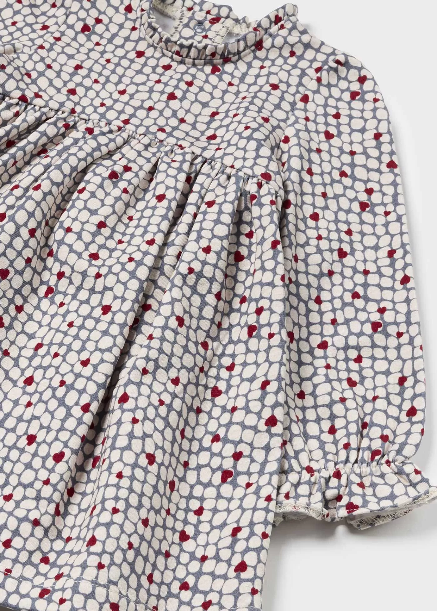Mayoral Baby Print Dress Tomato Flash Sale