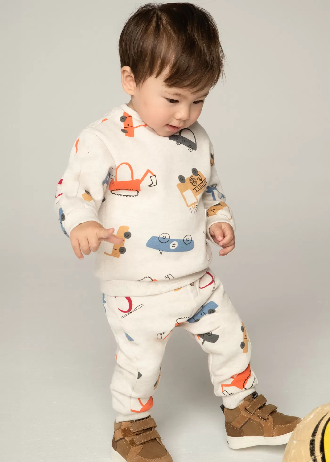 Mayoral Baby Print Joggers Latteheather Online