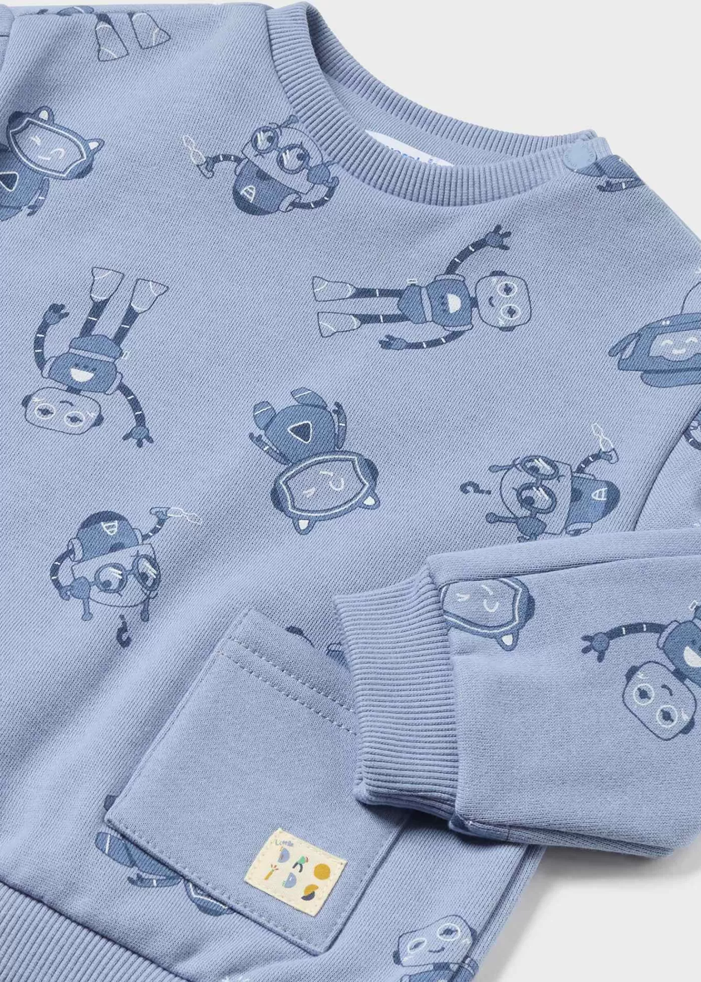Mayoral Baby Print Sweater Glacier Outlet