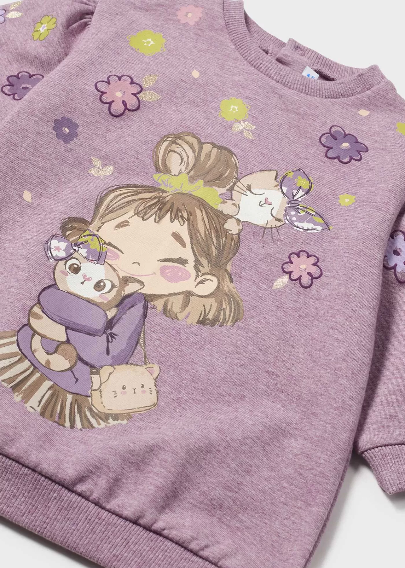 Mayoral Baby Print Sweater Dress Orquídeavigoré Store