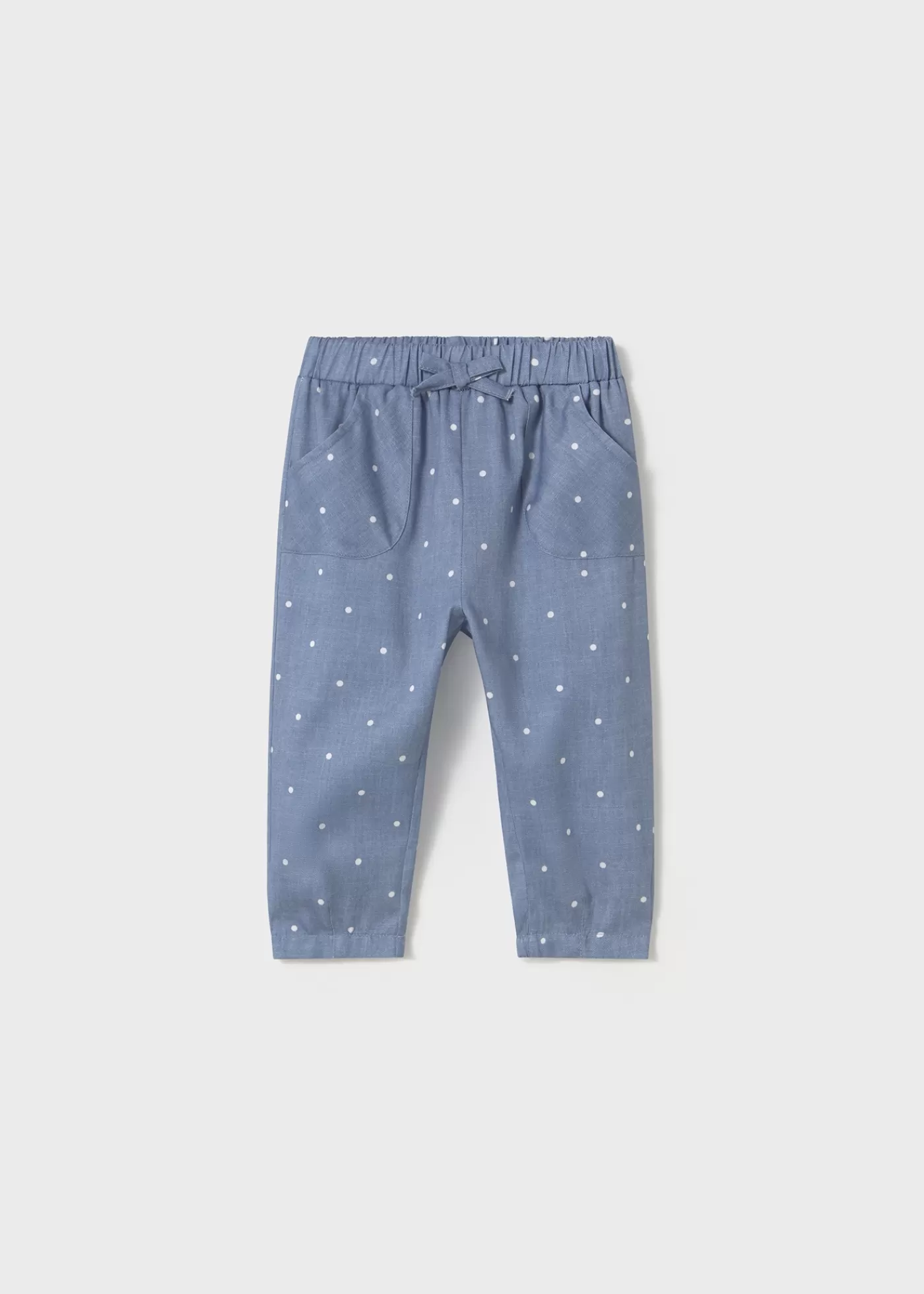 Mayoral Baby Printed Pants Blue Cheap