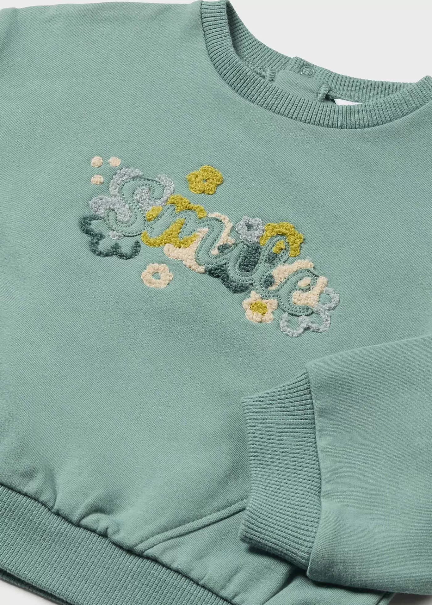 Mayoral Baby Puffed Sleeve Sweater Agate Hot