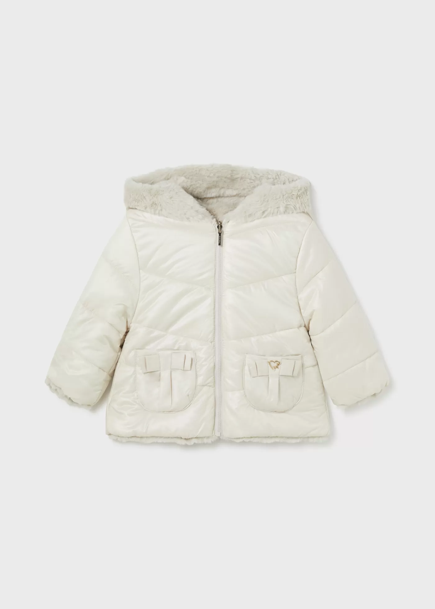 Mayoral Baby Reversible Jacket Stone Outlet