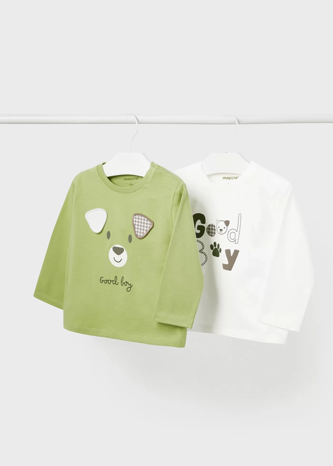 Mayoral Baby Set of 2 Puppy T-Shirts Fern Store