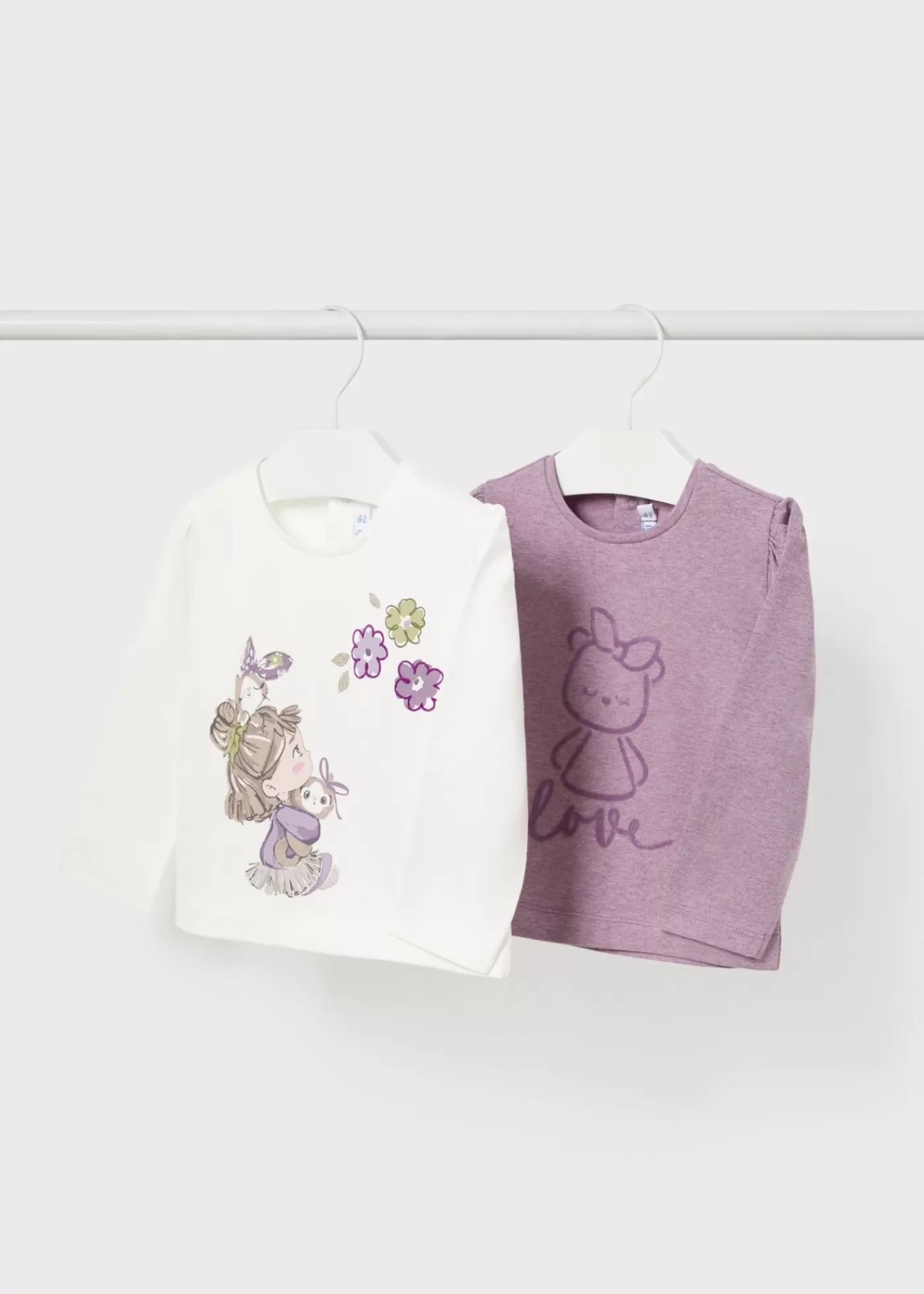 Mayoral Baby Set of 2 T-Shirts Orquídeavigoré Shop