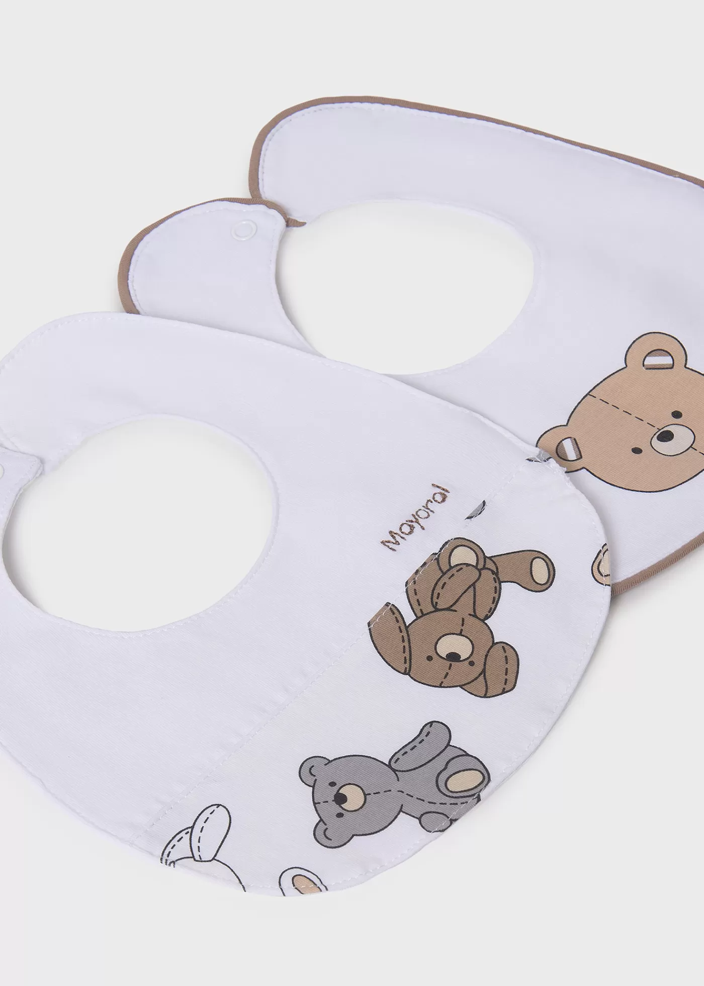 Mayoral Baby Set of 2 Waterproof Bibs Bearprint Shop