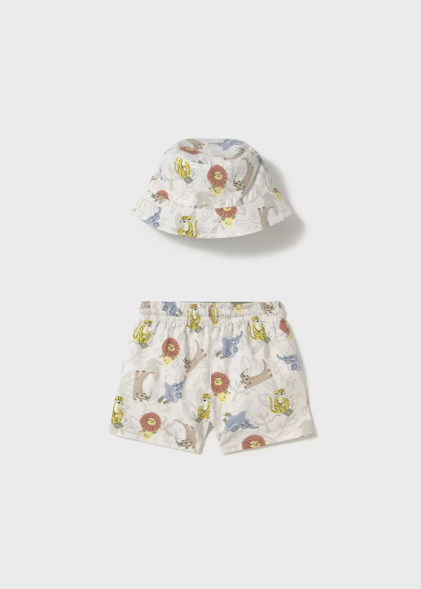 Mayoral Baby Swim Trunks and Reversible Hat Set with Sun Protection Canvas Best