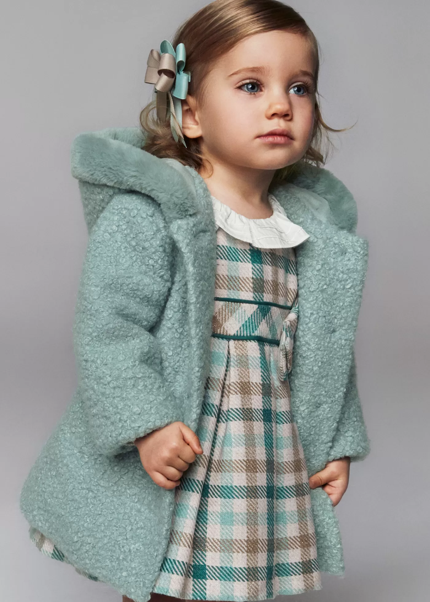 Mayoral Baby Teddy Coat Jade Online