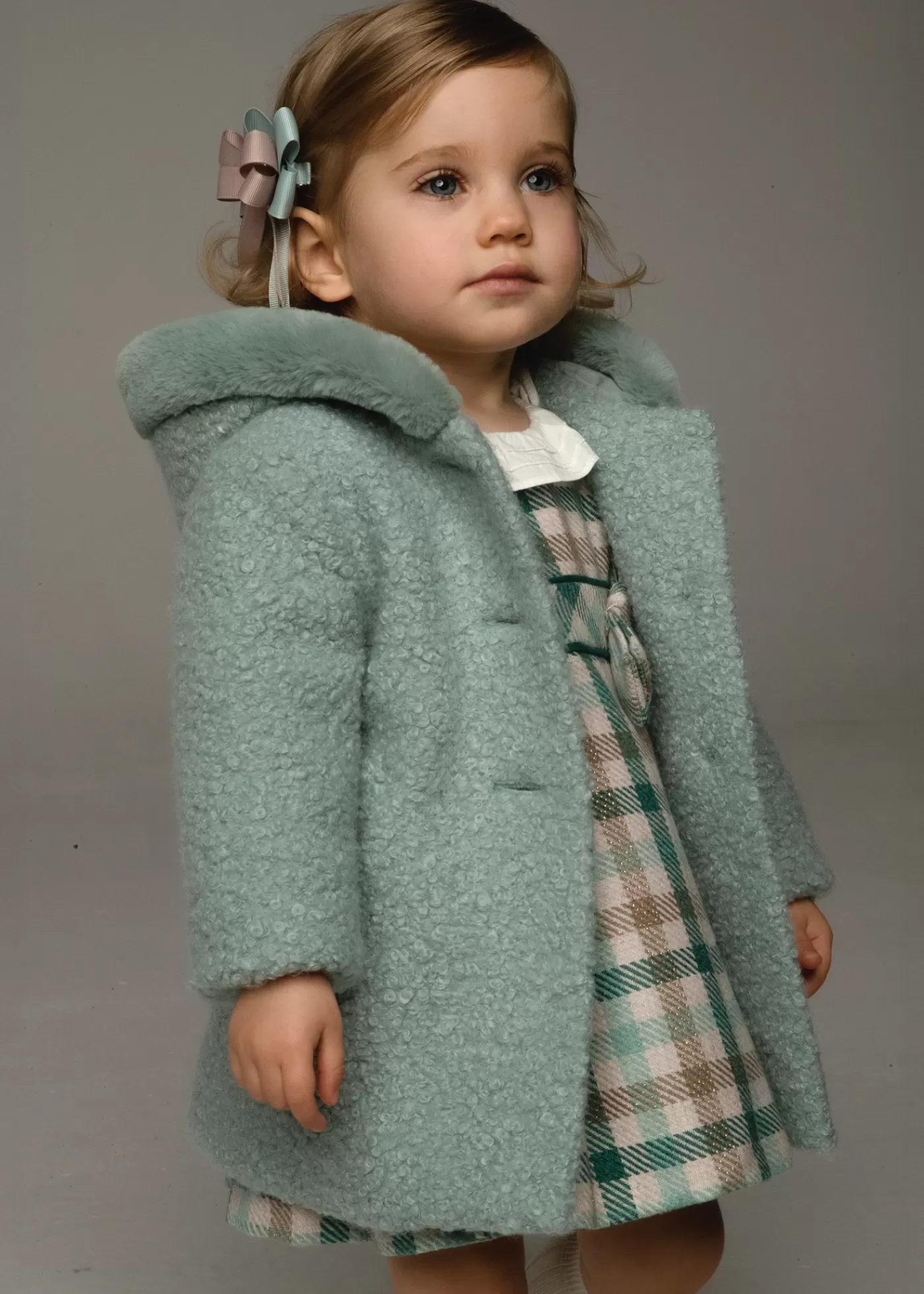 Mayoral Baby Teddy Coat Jade Online