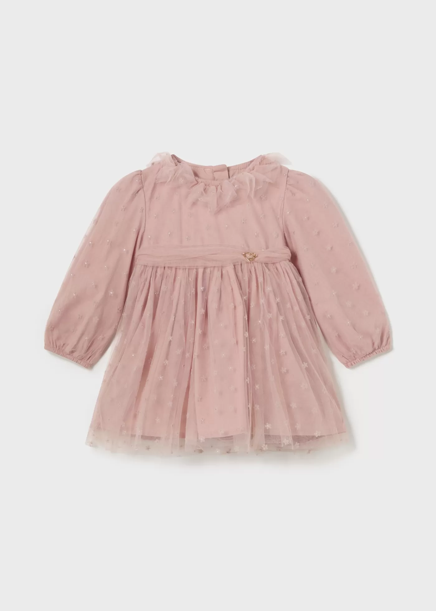 Mayoral Baby Tulle Dress Blush New