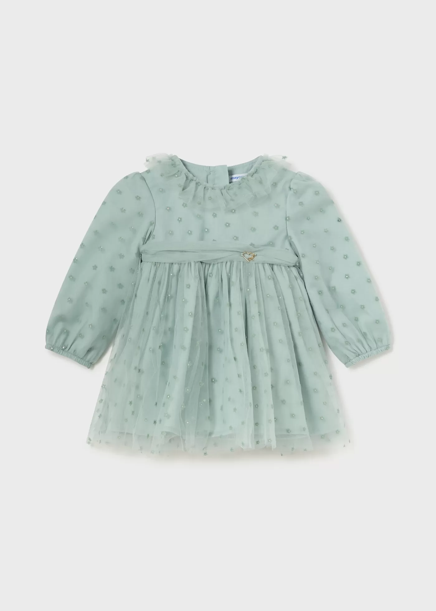 Mayoral Baby Tulle Dress Jade Cheap