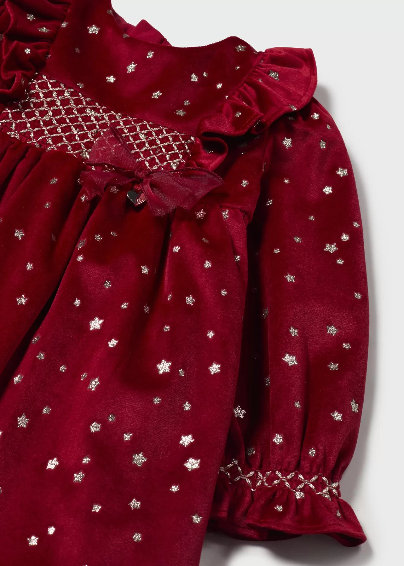 Mayoral Baby Velvet Dress 0 Discount