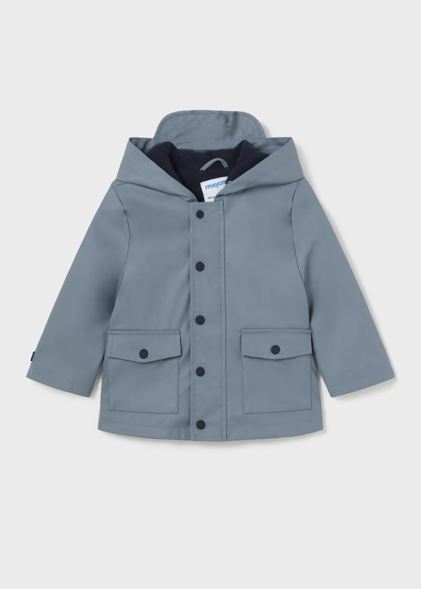 Mayoral Baby Waterproof Parka with Ears Cloudy Fashion