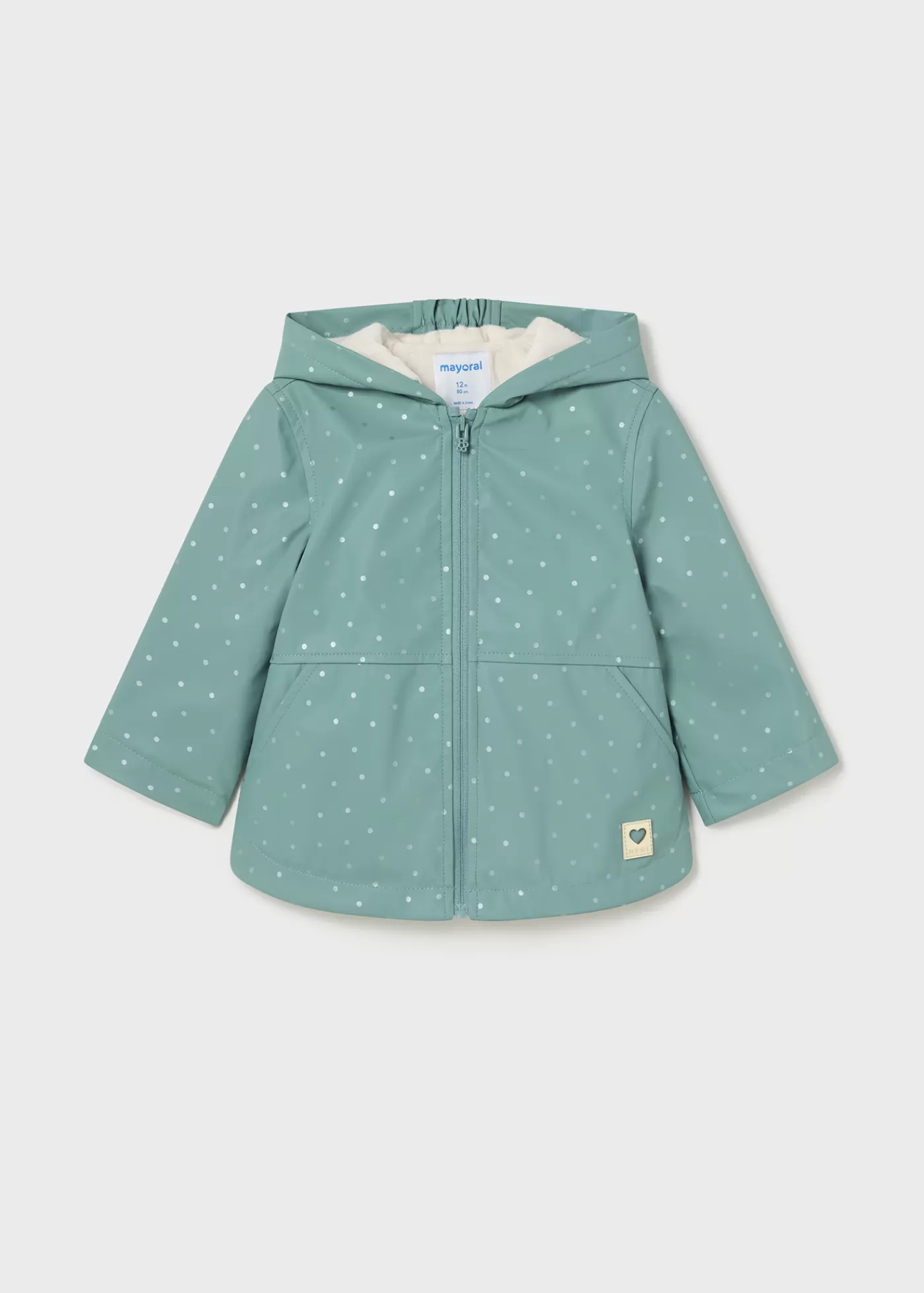 Mayoral Baby Waterproof Raincoat Agate Fashion