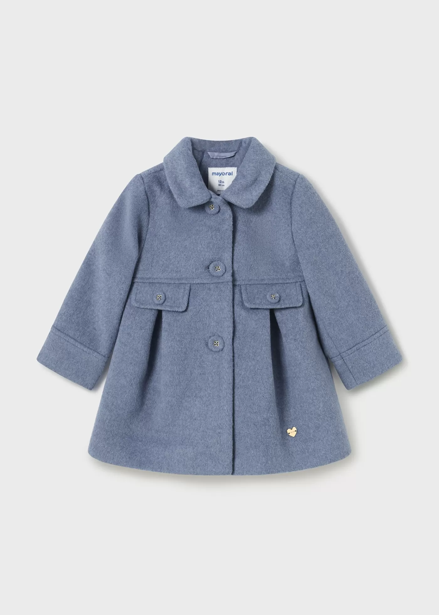 Mayoral Baby Wool Coat Ocean Online